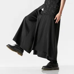Men's Pants Loose Men Wide Leg Harajuku Black Joggers Harem Male Oversize Vintage Trousers Streetwear