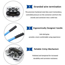 60pcs Assortment Car Auto Copper Ring Terminal Wire Crimp Connector Bare Cable Battery Terminals Soldered Connectors Kit HX-50B