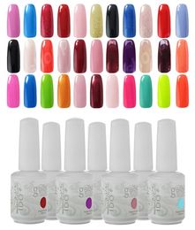 Any 10 Colors UV Gel IDO Gelish 220 Colours Nail Art Soak Off Gel Nail Polish Base Top Coat Cosmetic Set8077251