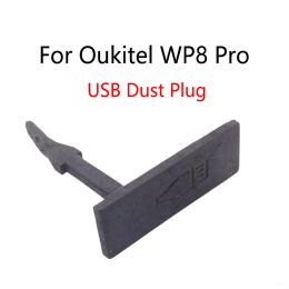 Original For Oukitel WP8 Pro Type-C Charge Plug USB Charging Port Protector Cover Earphone Dust Plug