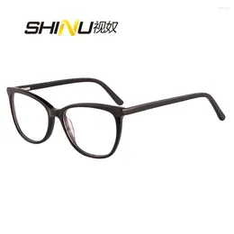 Sunglasses SHINU Multi-focal Progressive Reading Glasses Men Presbyopia Hyperopia Eyeglasses Multifocal With Prescription