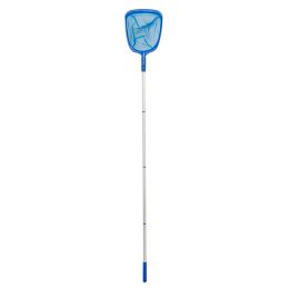 Swimming Pool Skimmer Net Telescopic Swimming Pool Cleaning Net Detachable Lightweight Multifunctional Debris Tools Accessories