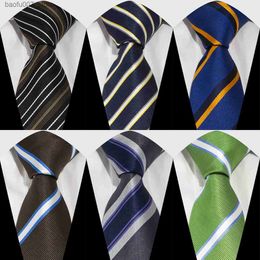 Neck Ties New Fashion British Mens Tie Hands Tie 8cm Striped TieQ