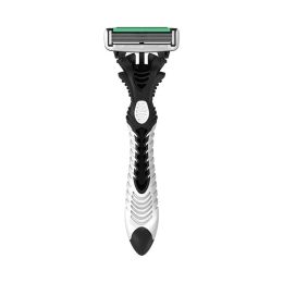 3pcs Men's Safety Shaver, 6-Layers Blade Razor, Manual Facial Hair Removal Razor