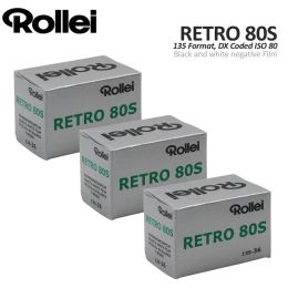 Camera 110Rolls Rollei Retro 80s 135 35mm Black and White Negative Film Camera Film 36 Exposures (Expiration Date: January 2025)