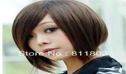 Fashion wigsshort hair wig hair nets 01234567894636365
