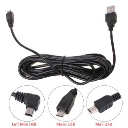 1 Pc 3.5m Car Camera DVR Power Cable Charger Adapter for Dash Cam Output 5V/2A Mini Micro USB