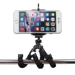 Universal Phone Sponge Tripod Foldable Mini Moblie Phone Stand For iPhone 13 Pro Max iPad Xiaomi Desk Bracket lazy Stand