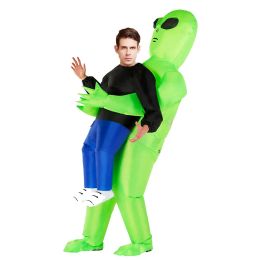 Aliens Inflatable Costume Scary Monster Cosplay For Adult Kids Thanksgiving Christmas Party Festival Stage Children Clothing