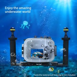 Accessories Seafrogs Aluminum Alloy Handle Tray Grip Bracket Stabilizer for Diving Camera and Phone Houing Underwater Photography