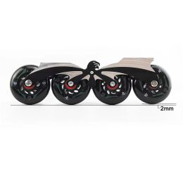 Original Flying Eagle Skates Base 243 mm Rocker Frame with 80 mm 85A PU Rubber Wheels for Slalom Sliding Racing Street Skating