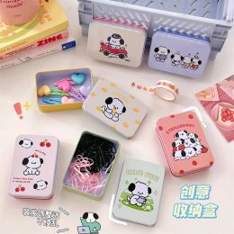 Mini Metal Candy Storage Box with Lid Rectangular Container Portable Small Storage Container Kit Candy Pill Cases Jewellery Box