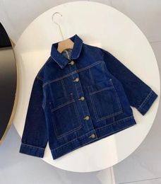 A020 New Spring Autumn Baby Boys Jeans Bib Baby Girls Children Overalls Jacket6143966