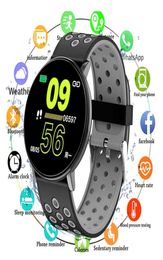 Sport W8 Smart Wristbands Watch Bluetooth Men Blood Pressure Clock Round Waterproof Kid watches Women Health Bracelet For Android 3215167