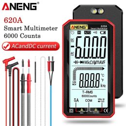 ANENG 620A Digital Smart Multimeter Transistor Testers 6000 Counts True RMS Auto Electrical Capacitance Metre Temp Resistance