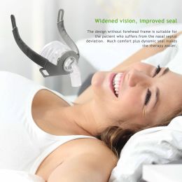 BMC N5B Nasal Mask For All Sizes Face With Headgear Size S/M/L Fit for CPAP and Auto CPAP APAP Mask Sleep Snoring Apnea