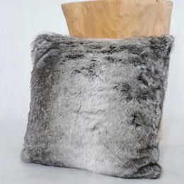 Pillow Faux Fur Plush Cover Sofa Chair Car Home Decor Covers