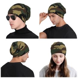 Original Woodland Camo Skullies Beanies Caps Winter Warm Knit Hat Hip Hop Military Army Camouflage Bonnet Hats Outdoor Ski Cap