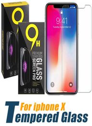 Screen Protector for iPhone 11 Pro Max XS XR Tempered Glass 7 8 Plus Film 033mm with Box2856314