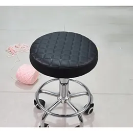 Chair Covers 2pcs/Lot Bar Cover Round Stool Elastic Seat Slipcover For Tabouret De Housse