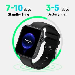 G34 Smart Watch Bluetooth Call Sports Pedometer Mode Color Screen Ultra-Long Battery Life for IOS Android iphone Men Women