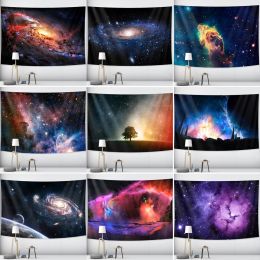 Starry sky wall hanging psychedelic scene Mandala witchcraft tapestry Hippie Bohemian decorative tapestry yoga mat mattress