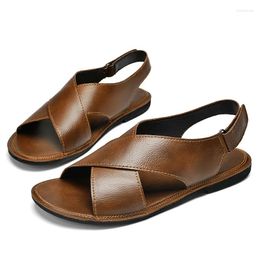 Sandals Comfortable Men's Summer Antiskid Beach Luxury Non-slip Casual Sandal Outdoor Mens Breathable Shoes
