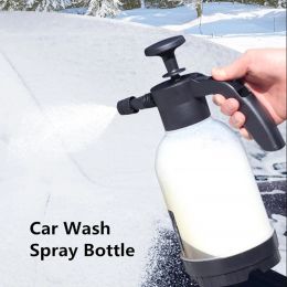 Hand Pump Foam with 2 Types of Nozzle Hand Foam Snow Foam Car Wash Spray Bottle Car Window Cleaning