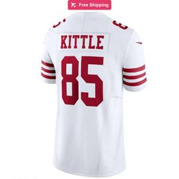 Günstige Großhandel Herren Kinder Christian Brock Patrick Purdy George Jersey Justin Nick Travis McCaffrey Fred Mahomes Kelce Bosa Kittle Warner Alle geteilten Trikots 4xl