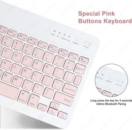 Case Keyboard For iPad Air 4 4th 5 5th 10th Gen 2022 Pro 11 10.5 9.7 6th Air 3 Mini Cover Hebrew Spanish Russian AZERT Keyboard