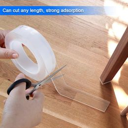 1/3/5M Nano magical Top Tape Double Sided Transparent No Trace Reusable Waterproof Adhesive Cleanable Home Tape Adhesive Tapes