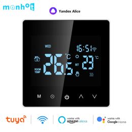 Tuya Smart Life Wifi Thermostat Electric Floor Heating Water/Gas Boiler LCD Touch Thermostat Temperature Control Google Alexa