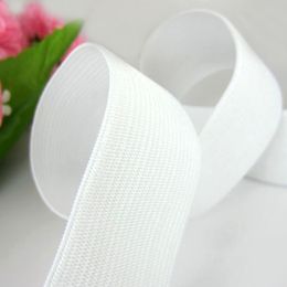 5 Yards White Soft Flat Elastic Bands Rubber Band For Garment Accessories DIY Knit Elastic Braid Sewing Width 1.5-4.0cm