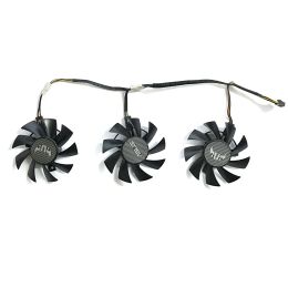 75MM PLA08015S12HH FD8015U12D GTX 1660 RX5700 RX5700XT for ASUS GTX 1660Ti 1660super RX 5700 XT TUF X3 OC Graphics Cooling Fan