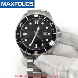 MOD MDV-106 Sapphire Flat Double Dome For Casio Brand Duro Dolphin 200m Divers Watch Crystal White Blue Watch Parts