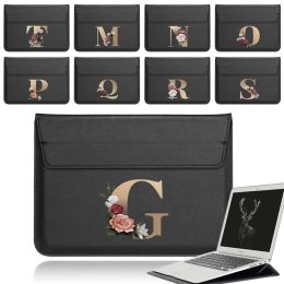 Cases Laptop Sleeve Case Universal 12 13 15 Inch Gold Mother Pu Leather Notebook Carry Sleeve for MacBook Pro 13 A2338 M1 A2289 Case