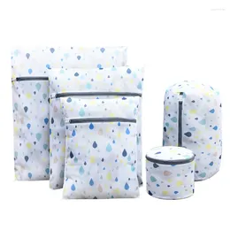Laundry Bags Thickened Embroidered Sandwich Bag Set Bra Underwear Wash Mesh Daily Necessities