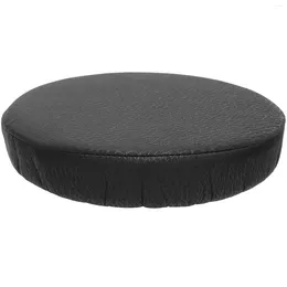 Chair Covers Black Couch Circle Cover Stretchy Bar Stretch Round Stool Mat