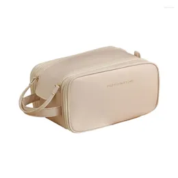 Cosmetic Bags Multifunctional PU Makeup Bag Large Capacity For Travel And Daily Use