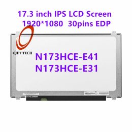 Screen 17.3" FHD Laptop LCD Screen N173HCEE31 Fit N173HCEE41 LTN173HL01 IPS For ThinkPad P72 P71 P70 1920x1080 Display Panel 30Pin