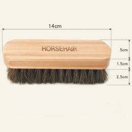 Multi-purpose Wooden Brush Soft Horsehair Bristle for Cleansing Care Polishing Buffing Cleaning Wash Brush Hand Tools