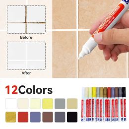 12 Colour Waterproof Tile Seam Marker Pen Widly Used Marker Pen Grout Tile Marker Wall Seam Pen For Tile Floor Bathroom Seam