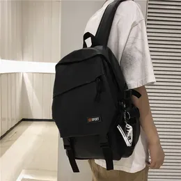 Backpack Fashion Super Light Oxford Waterproof Travel Men Business Casual Laptop Charging School Backpacks Sports Bags