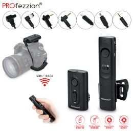 Accessories Camera Remote Control 50m Wireless Controller Shutter Release with Removable Clip for Canon Nikon Sony Fujifilm Olympus Pentax