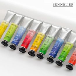 French SENNELIER College-level Single Original Watercolour Paint 21ML/tube Art Students Beginner Acuarelas Painting Supplies