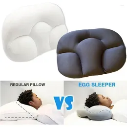 Pillow Body Massager All-round Sleep Neck Sleeping Memory Foam Egg Shaped Head Massage Health