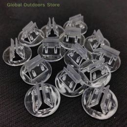 10 Pieces 20mm Plastic Cards Stand Unique Transparent Fixed Props for Paper Board Games Cards