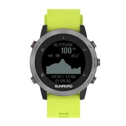 Watches Sunroad smart watch T5 10ATM with GPS waterproof outdoor sports diving Altimeter barometer heart rate bp professional GPS watch