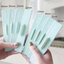 Baking Moulds 8Pcs Biscuit Cake Cookie Scale Rolling Mould Graduated Balance Ruler Fondant Icing Decorate Tool Pastry Bakery Size