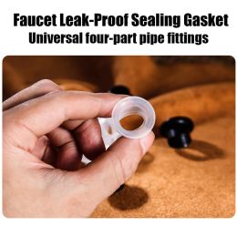 200pcs Faucet Leak-Proof Sealing Gasket Rubber Pipe Hose Sealing Washer Silicone Gasket Seal For Plumbing Plug Prevent Leakage